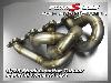 Ford  focus rs tubular manifold to suit gt25 turbo charger by pumaspeed flange image